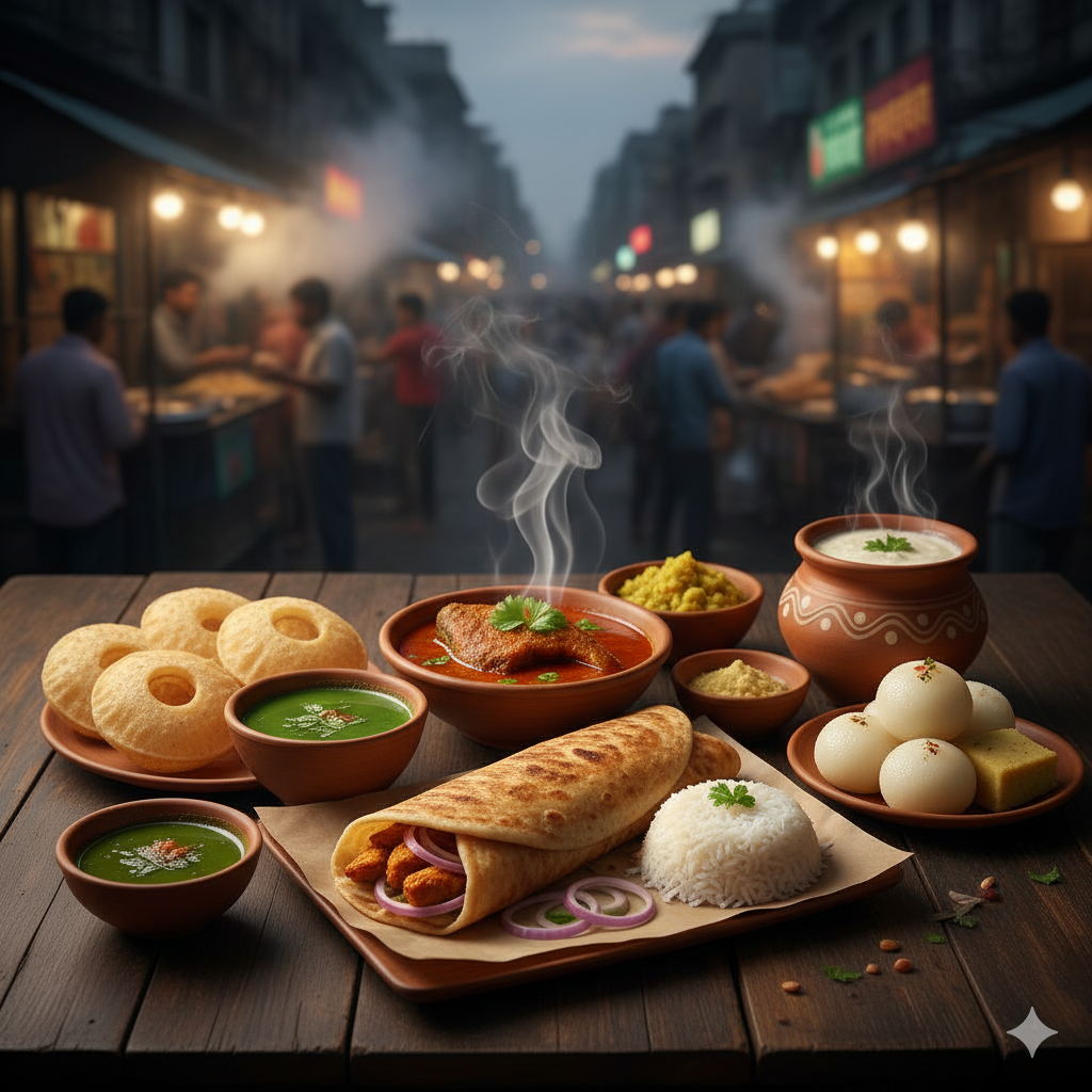 must try kolkata foods and street eats