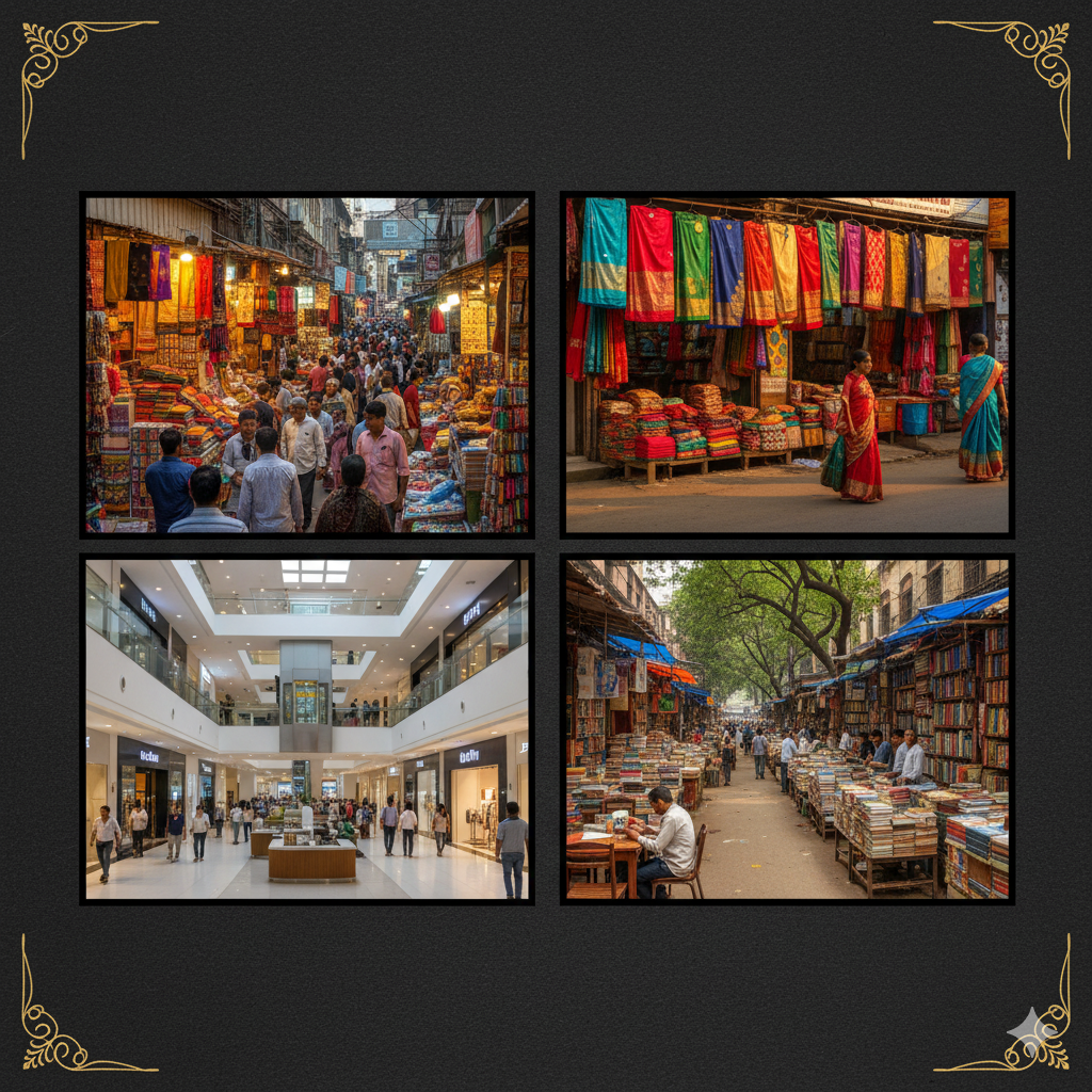 where to shop from traditional bazaars to modern malls in kolkata’s